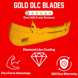 Bladetech Hockey Skate Blades - Gold Steel - for all hockey skates
