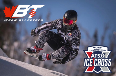 Bladetech Hockey named Official Sponsor of ATSX Ice Cross race in Mont Du Lac this month