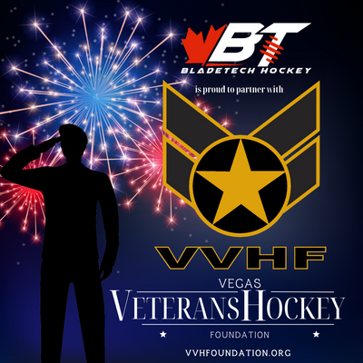 Bladetech Hockey becomes official partner of Vegas Veterans Hockey Foundation