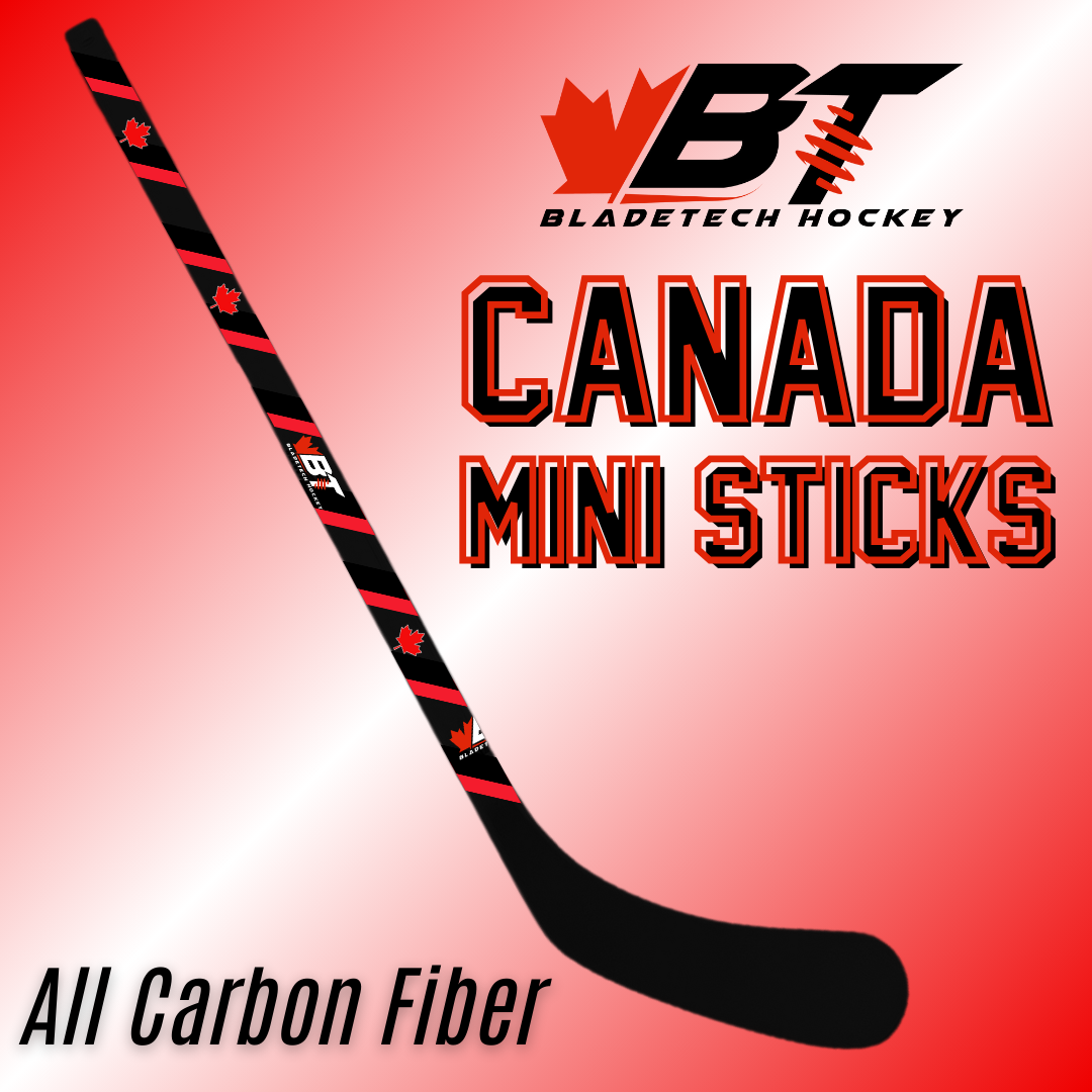 Blade Tech Mini Canada and USA Mini Sticks – Bladetech Hockey Canada