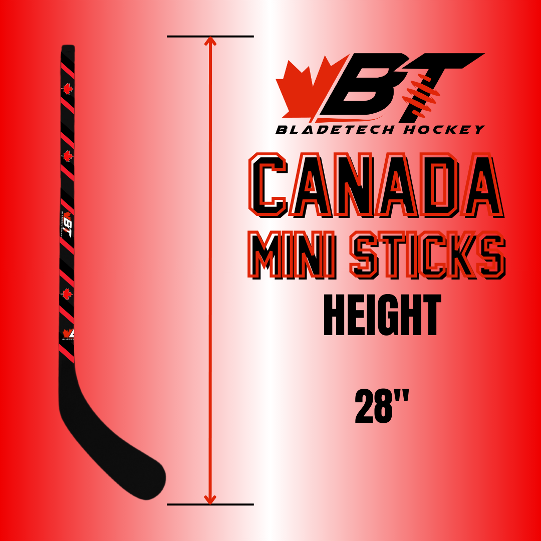 Blade Tech Mini Canada and USA Mini Sticks – Bladetech Hockey Canada