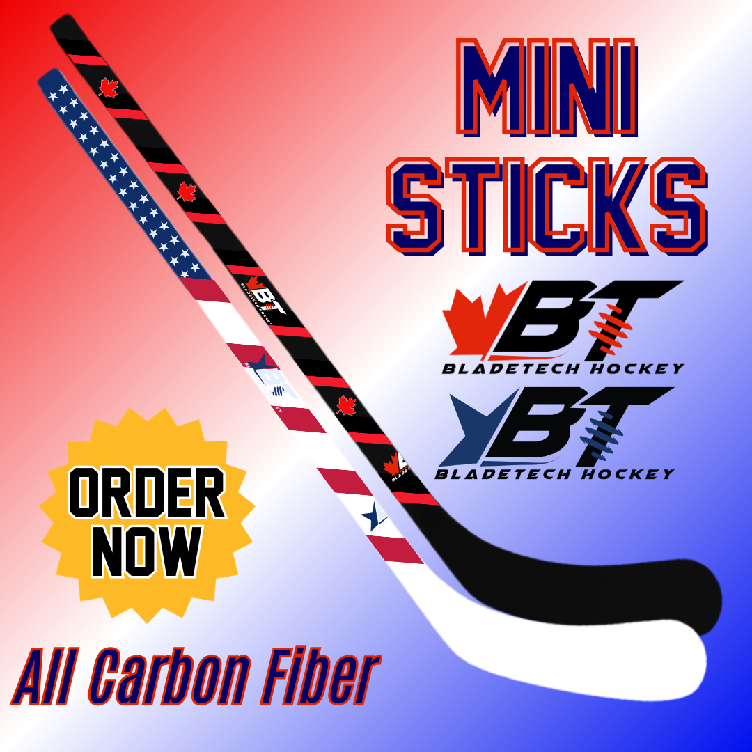 Canada and USA Mini Sticks – Bladetech Hockey Canada