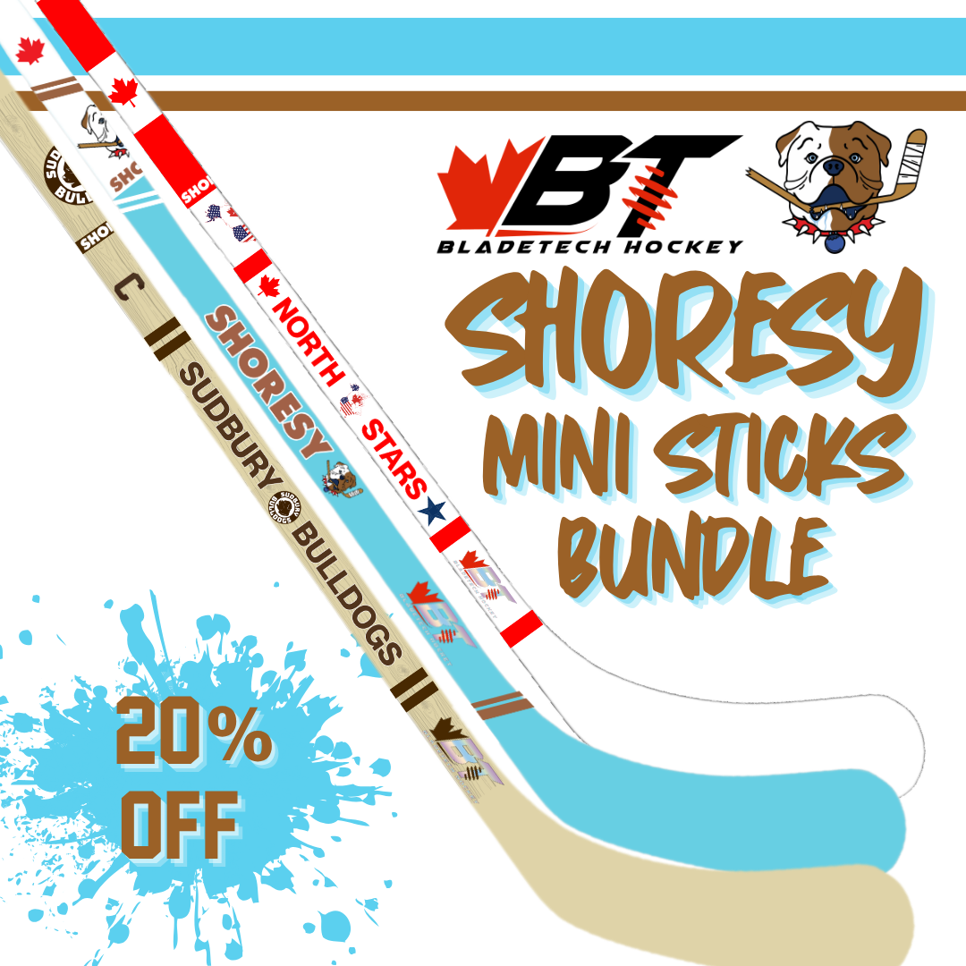 Blade Tech Mini Shoresy X Bladetech Hockey Mini Stick - Limited Edition – Bladetech ...