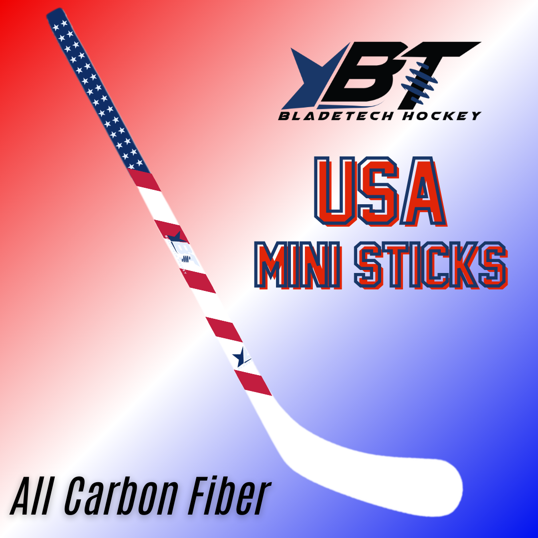 Blade Tech Mini Canada and USA Mini Sticks – Bladetech Hockey Canada